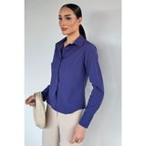Gülseli Kadın Gömlek P-00020571 - XS - Mor
