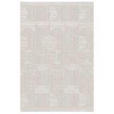 GÜLSEV HOME(1059) İHTİŞAM, EMSALSİZ İPEKSİ YÜN TUŞELİ TRİKO AKRİLİK OTURMA ODASI VE SALON HALISI Bej 120 x 180