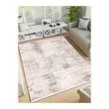 GÜLSEV HOME(1626) VİNTAGE, ETNİK DESENLİ SANATSAL CROSS DOKUMA SALON VE OTURMA ODASI HALISI BEJ 200 x 290