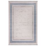 GÜLSEV HOME(301) ELEGANCE, EMSALİ İPEKSİ YÜN TUŞELİ TRİKO AKRİLİK OTURMA ODASI VE SALON HALISI Mavi 200 x 290