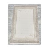 GÜLSEV HOME(528) HAVANA, ELİTE ROYAL VİSKON TRİKO AKRİLİK DOKUMA BERGAMA OTURMA ODASI VE SALON HALISI BEJ 160 x 230