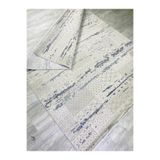 GÜLSEV HOME(85) BELLAVİSTA, MELODİ İPEKSİ YÜN TUŞELİ TRİKO AKRİLİK OTURMA ODASI VE SALON HALISI MAVİ 80 x 150
