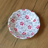 Gültaş Melamin Melamin Çay Tabağı 100 Adet Desen : Bahar Bordo - 10 x 10 cm