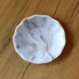 Gültaş Melamin Melamin Çay Tabağı 50 Adet Desen : Mermer - 10 x 10 cm