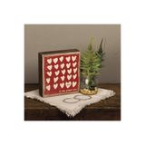 Gultekın 34732 Rustik Esinlenmiş Ahşap Kutu Tabelası, 15 x 15 cm, It was Always You 1247315 20246991825785771247315