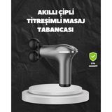 Gültekin 4 Başlıklı Şarjlı Masaj Tabancası Bel Sırt Boyun Bacak Kas Rahatlatıcı