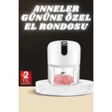 Gültekin Anneler Gününe Özel Hediye El Rondosu Doğrayıcı Şarjlı Taşınabilir