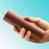 Gültekin BADEM10 Gizli Mobilya Kanepe Sehpa Tv Ünitesi Koltuk Orta Destek Ayağı 14 cm Kahverengi Baza Ayak