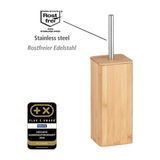 Gultekın Bambu Tuvalet Fırçası Tutucu, Metal, Ahşap, 37,5 x 11 x 11 1247315 202469920012085771247315