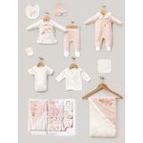 Gültekin Bebe Cayzen Kelebek Nakışlı 10 Parça Hastane ÇIKIŞI-3029868 - Somon - 0 - 3 Ay