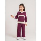 Gültekin Bebe Harby Kids Parçalı Kapşonlu Kız Penye Kumaş Ikili Takım 3-10 Yaş -BA467900560 - Mor - 5 - 6 Yaş
