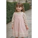 Gültekin Bebe Kumru Çiçekli Etek Ucu Dantelli Kız Jile 2-5 YAŞ-4444495 - Somon - 4 - 5 Yaş