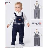 Gültekin Bebe Oryeda Gömlekli Kareli Slopet 9-24 AYLIK-437755262 - Gri - 6 - 9 Ay