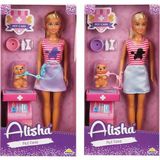 Gültekin Bebek Set Alisha Veteriner Aksesuarlı ( 1 Adet Fiyatıdır )