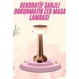 Gültekin Dekoratif Masa Lambası Dokunmatik Renk Değiştirebilen Gece Lambası