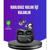 Gültekin Ergonomik Klipsli Kablosuz Kulaklık – 30 Saat Pil ve Dokunmatik Kontrol Özelliği