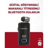 Gültekin Fineblue F580 Bluetooth Kulaklık – Klipsli, Dijital Göstergeli, Su Geçirmez, 12 Saat Pil Öm