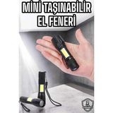 Gültekin Işıldak El Feneri Kamp Lambası Mini Taşınabilir Acil Durum Lambası Fener LED Işık