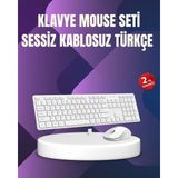 Gültekin Kablosuz Klavye Mouse Takımı - Ergonomik, Sessiz ve Enerji Tasarruflu