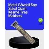 Gültekin Kompakt Tasarımlı, Güçlü Motorlu Saç Sakal Kesme Makinesi ve 4 Kılavuz Tarak