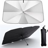 Gültekin Nkt Group (7871) Araba Ön Cam Güneşlik Katlanabilir Güneşlik Şemsiye Ön Cam Gölgelik Büyük Boy 75 cm x 135 cm ile Uyumlu