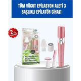 Gültekin Pürüzsüz Cilt Için Çok Fonksiyonlu Epilasyon Aleti