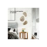Gultekın Umbra Hubba Pebble Duvar Montaj Aynaları, 3'lü Set, Pirinç 1247315 202469919541685771247315
