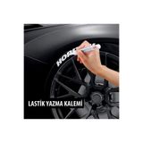 GultekinShop Lastik Yazı Boyama Yazma Kalemi Beyaz