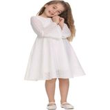 Gülücük Kids G01764-893 Kız Çocuk Güpürlü Elbise - Gülücük - Bej-Krem - ST01764-BEJ-KREM-11 Yaş - 8 Yaş