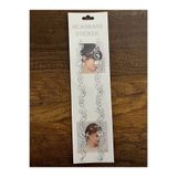 gülümse gel 1 Kart Gelin Başı Bride To Be İnci Taşlı Tırnak Saç Makyaj Sticker Yüz Taşı Yapışkanı Taş Stickerı
