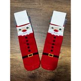 Gülümse Gel 2 Adet Yeni Yıl Çorabı Yılbaşı Çorap Noel Baba Kışlık Havlu Çorap 35-41 - 35 - 41 - Bej