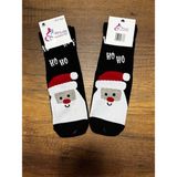 Gülümse Gel 2 Adet Yeni Yıl Çorabı Yılbaşı Çorap Noel Baba Kışlık Havlu Çorap 35-41 - 35 - 41 - Kahverengi