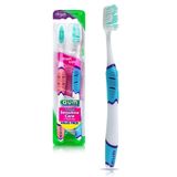 GUM - 516VP Technique hassas bakım diş fırçası, dört saplı tam ultra yumuşak kıllar, ikili paket