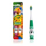 GUM Crayola Çocuk Pip-Squeaks Diş Fırçası, Ultra Yumuşak, 2 Adet