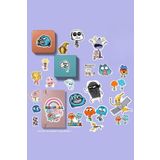 Gumball Sticker Paketi/Bullet Journal Defter Çıkartma Ajanda Laptop Etiket