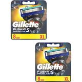 Gümrük Bey 2 Adet Gillete Fusion 5 Proglide Yedek Tıraş Bıçağı 8'li Xl Paket - 8'li Paket
