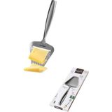 Gümrük Bey Boska Cheese Slicer Monaco+ | Paslanmaz Çelik Peynir Dilimleyici | Yapışmaz Kaplama - Gümüş