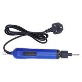 Gümrük Bey Kopo Elektrikli Tornavida | Ayarlanabilir Tork, 900RPM, 26MM Vida Kapasitesi, 220V Uk Plug - Mavi