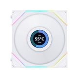 Gümrük Bey Lian Li Unı Fan Reverse Tl Wireless LCD 120MM Beyaz Kasa Fanı – Rgb & LCD Ekranlı