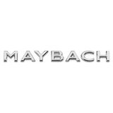 Gümrük Bey Mercedes-Benz Maybach Bagaj Krom Abs Yazı Logo Amblemi 190MM x 20MM