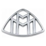 Gümrük Bey Mercedes-Benz Maybach X222 C-Sütunu Amblemi 75MM x 55MM 2'li Set Bantlı - Krom