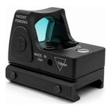 Gümrük Bey Mini Red Dot Reflex Sight Rmr Avcılık Dürbünü Su Geçirmez Metal Gövde