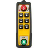 Gümrük Bey Yayu Yu-6 Vinç Radyo Uzaktan Kumanda | Ac 220V 50-60Hz Çift Kumandalı Kontrolör - Sarı