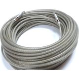 Gümrük Halatı Çelik Tel Halat 7 mm Kalınlık 24 M Uzunluk