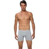 Gümüş 4018 Likralı 3 Adet Gri Erkek Boxer