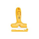 Gümüş Cam Kazıma Bıçağı, Ergonomik Sap İle Hassas Çalışma
