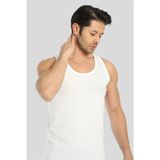 Gümüş Erkek Askılı Atlet - Beyaz - XL