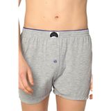 GÜMÜŞ Erkek Boxer, Gri, 2XL Beden, Havlu Bel Penye
