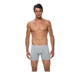 GÜMÜŞ Erkek Boxer, Likralı,%100 Pamuk, 6'lı Paket, Siyah, XL