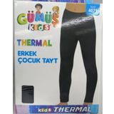 Gümüş Erkek Çocuk Termal Tayt İçlik